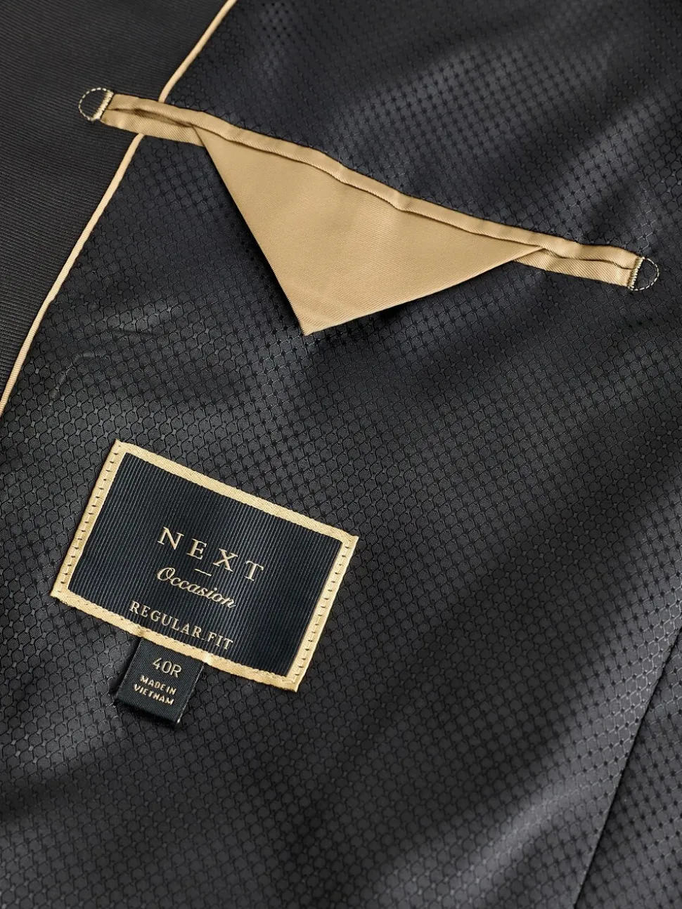 Zwart - Normale Pasvorm - Fluwelen blazer
