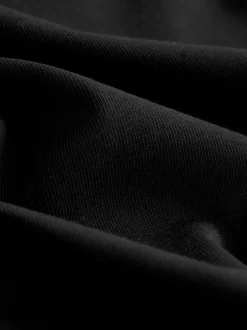 Zwart - Normale Pasvorm - Zwaar T-shirt