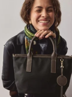 Zwart - Nylon crossbodytas