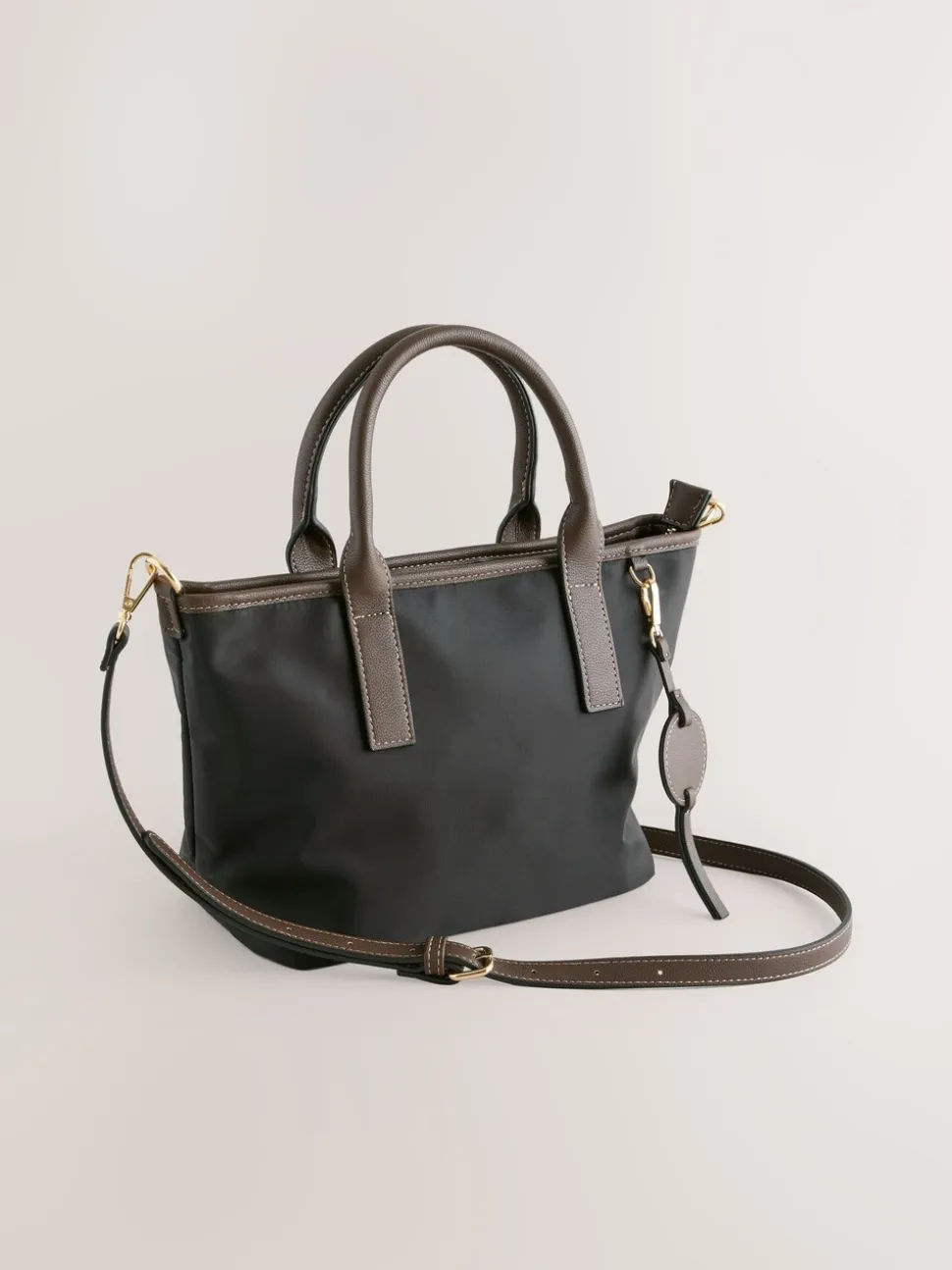 Zwart - Nylon crossbodytas
