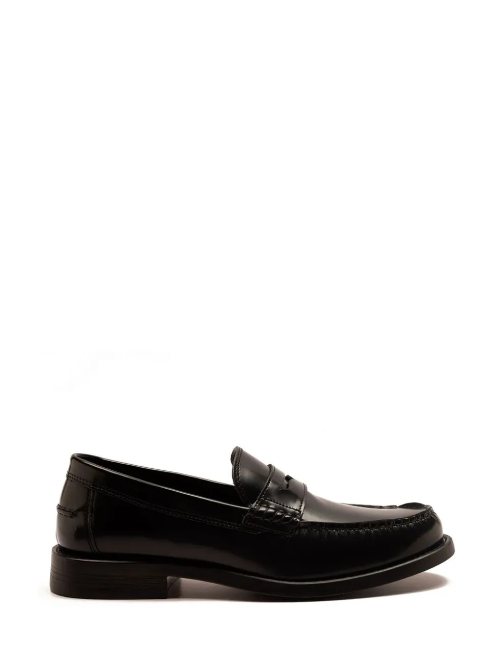 Zwart - Off The Hook Monro Loafer Formal Casual Slip-On Leather Shoes