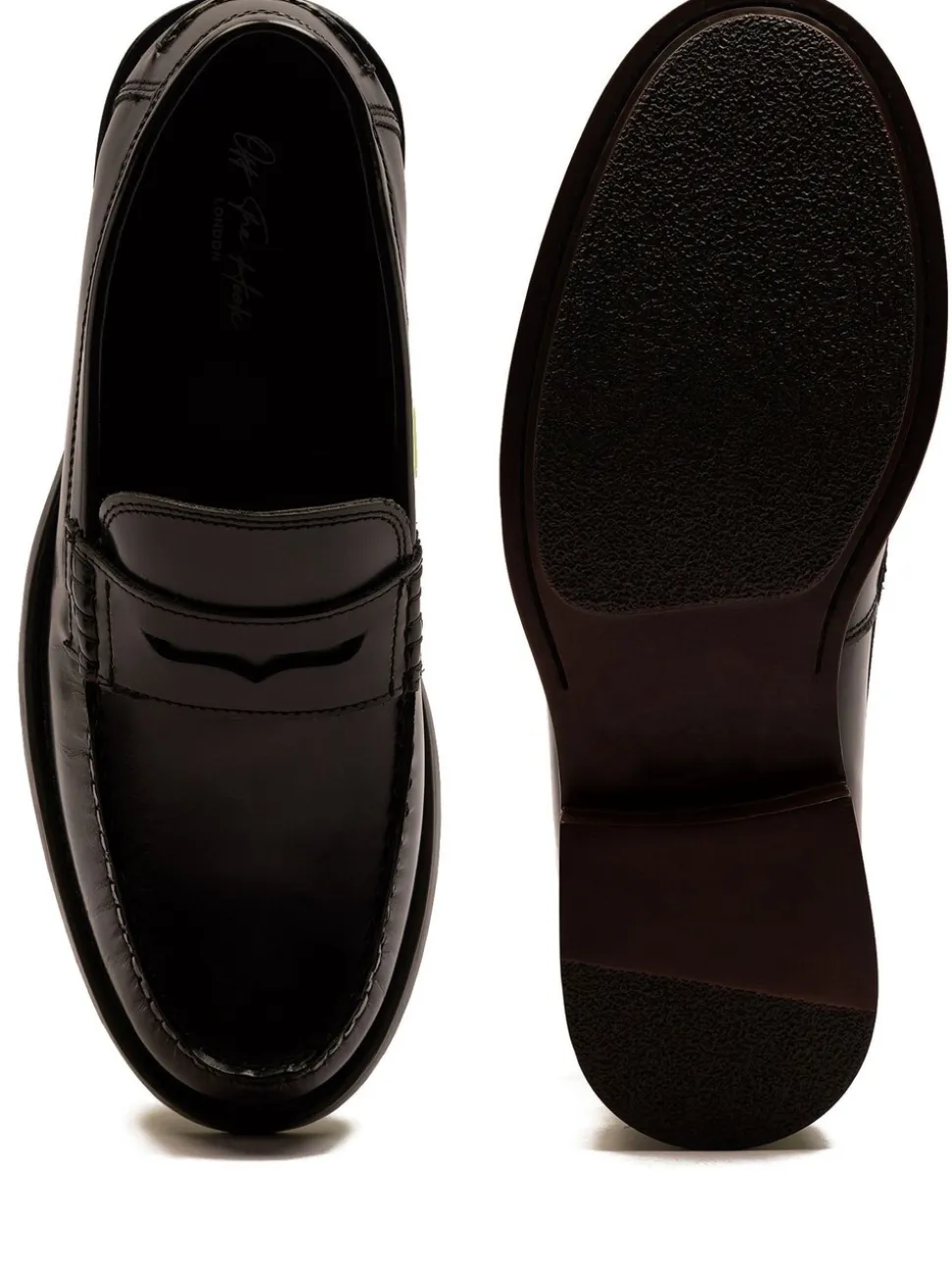 Zwart - Off The Hook Monro Loafer Formal Casual Slip-On Leather Shoes