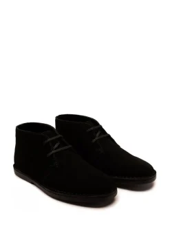 Zwart - Off The Hook Sahara suède leren Desert Chukka Vetersluiting Boots