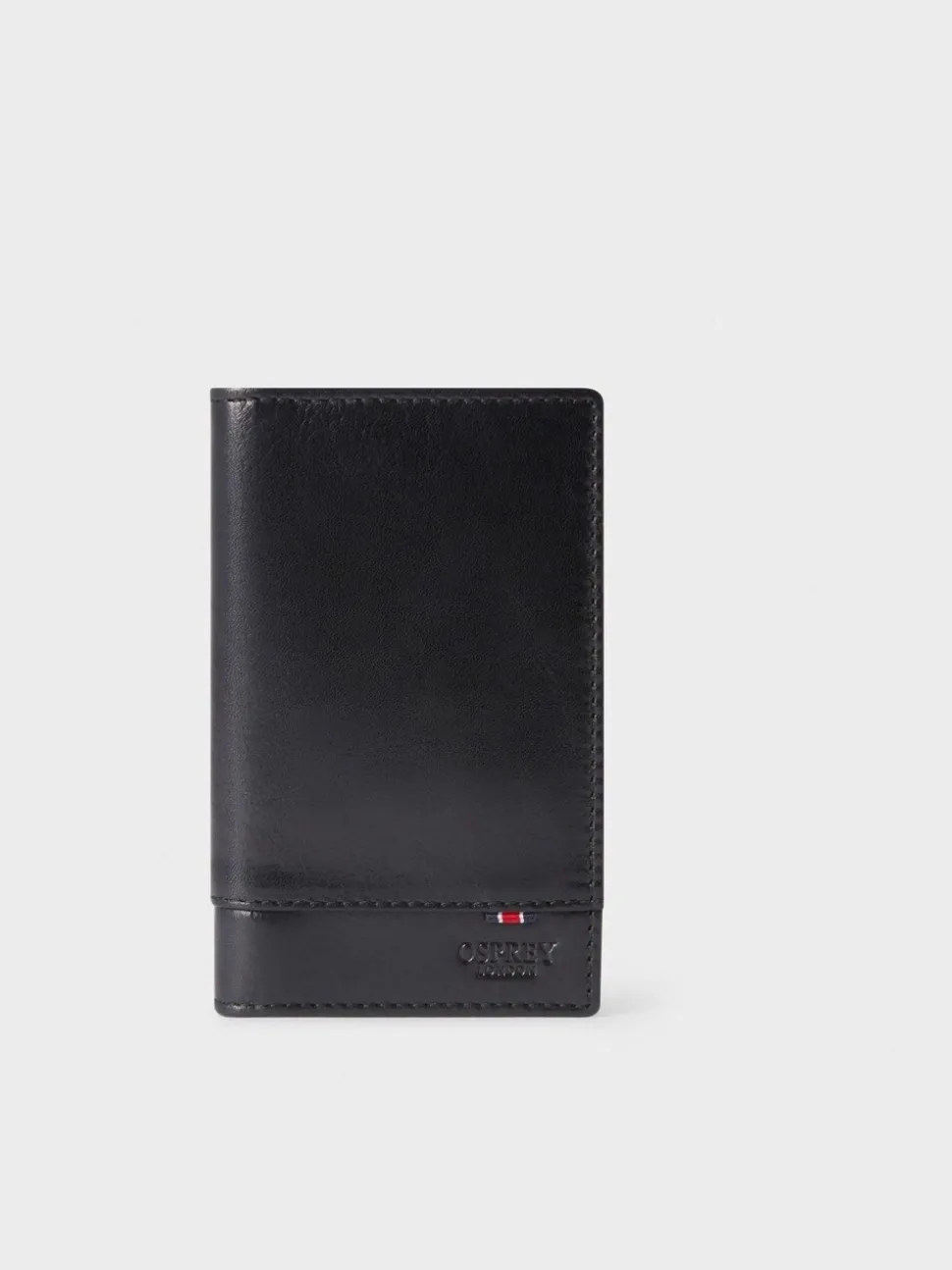 Zwart - Osprey London - Micro-leren nette portemonnee