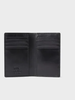 Zwart - Osprey London - Micro-leren nette portemonnee