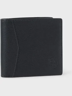 Zwart - Osprey London The Compass leren Portemonnee