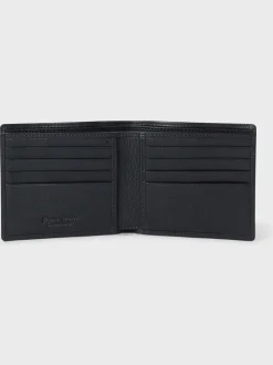 Zwart - Osprey London The Compass leren Portemonnee