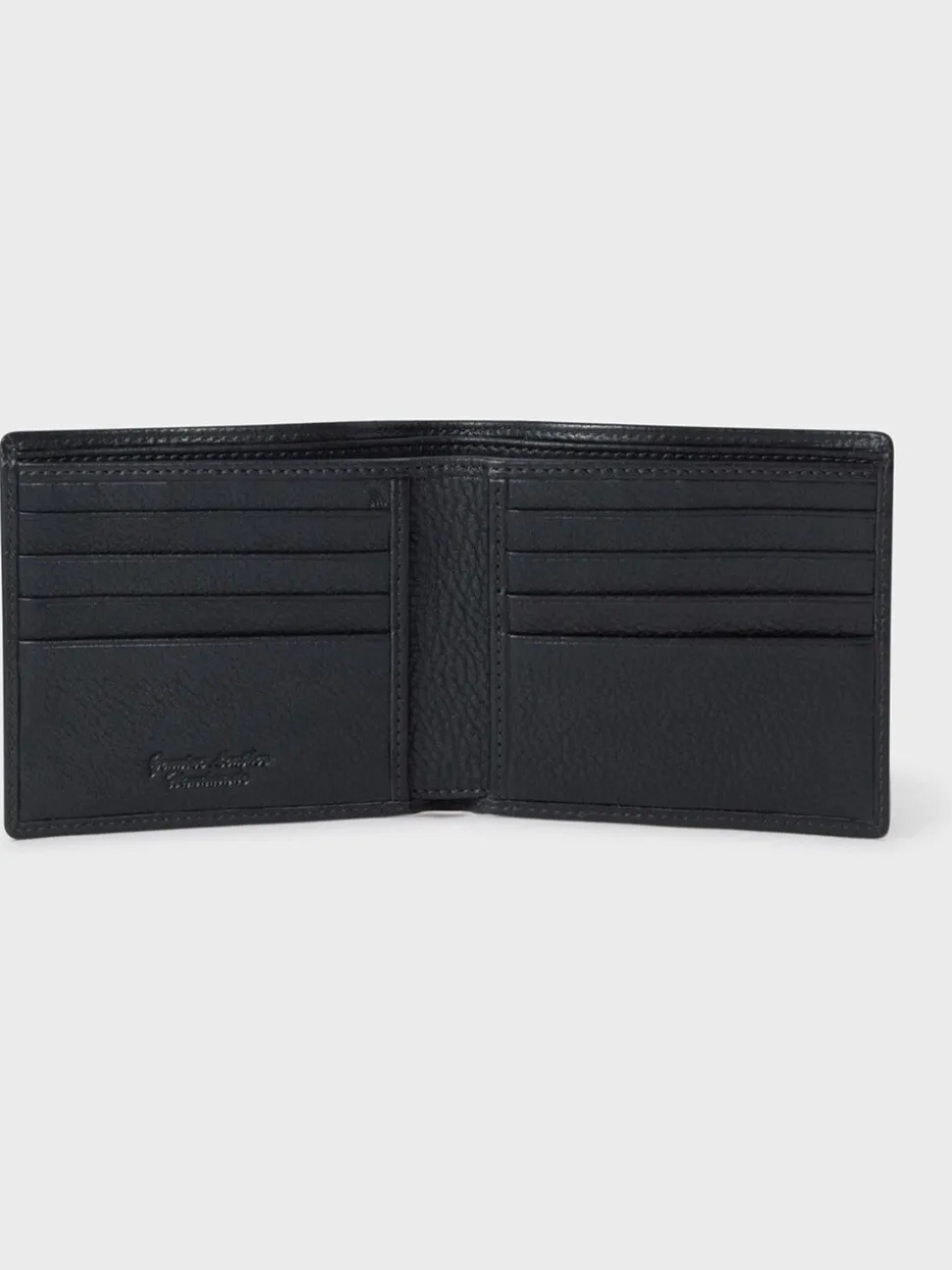 Zwart - Osprey London The Compass leren Portemonnee