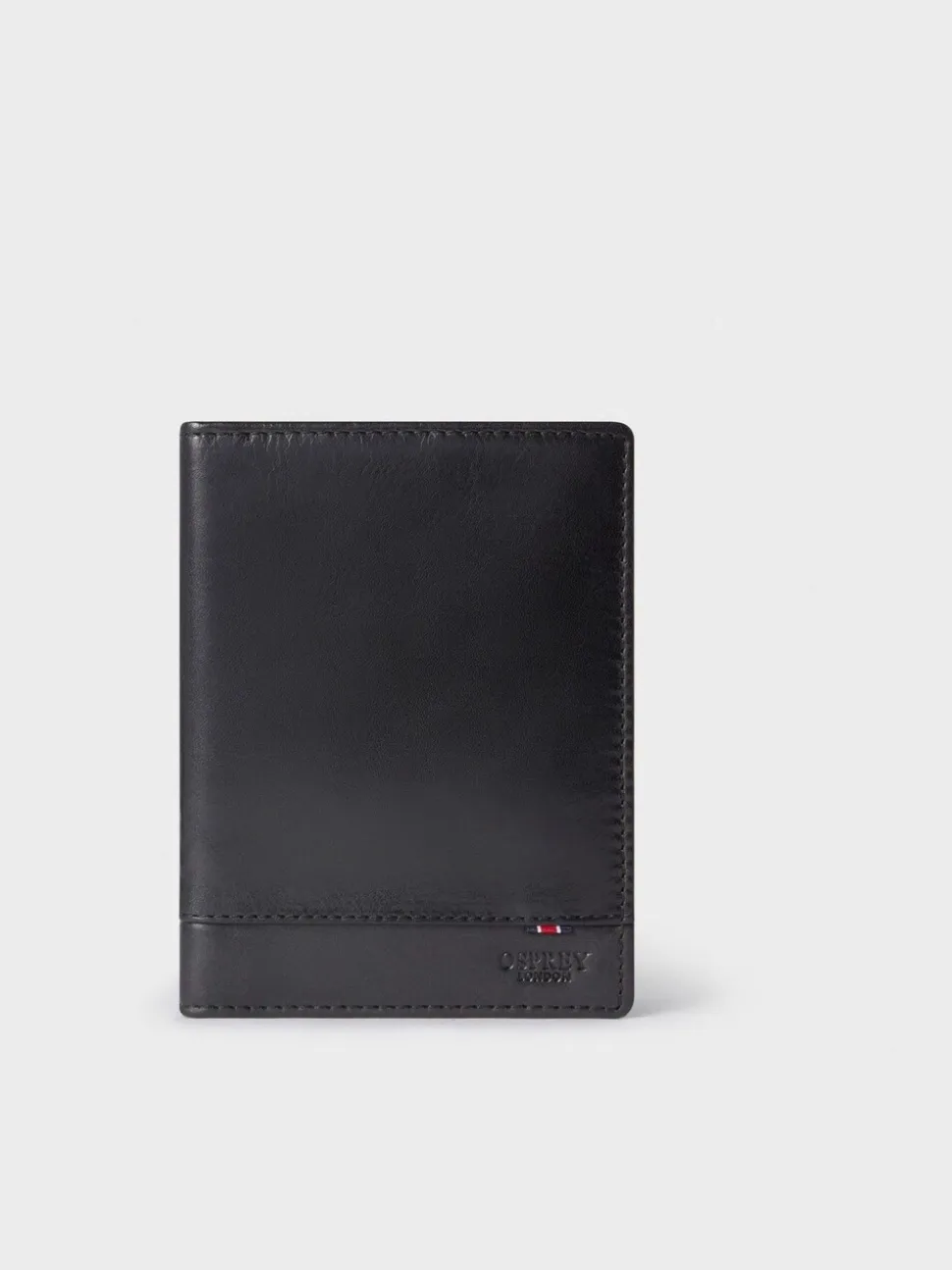 Zwart - Osprey London The London Leather Passport Cover