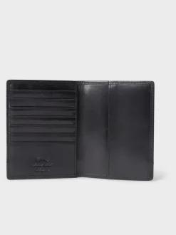 Zwart - Osprey London The London Leather Passport Cover