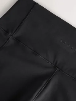 Zwart - Outdoor legging met fleecevoering en warme handgreep