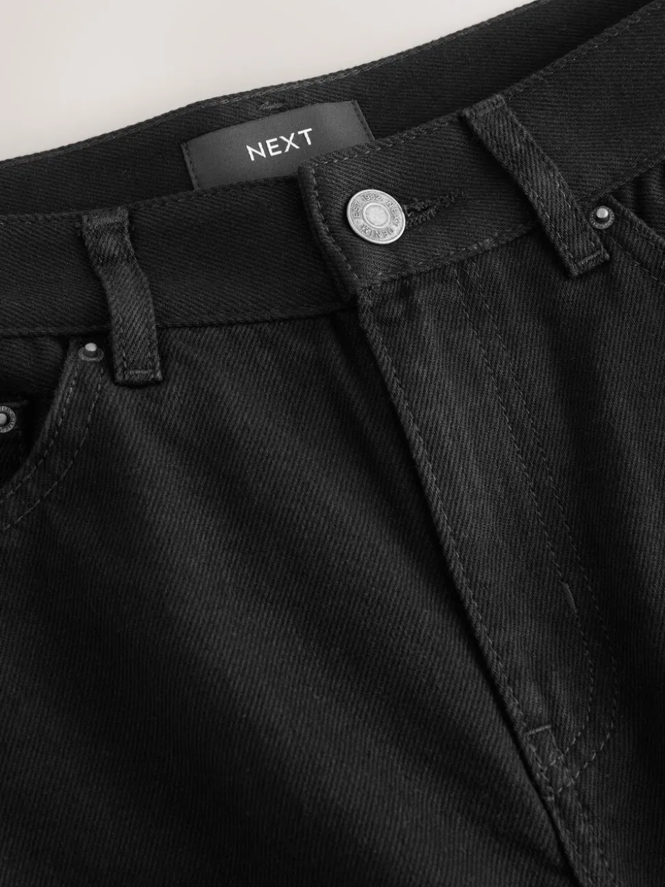 Zwart - Palazzo-jeans met hoge taille en wijde pijpen