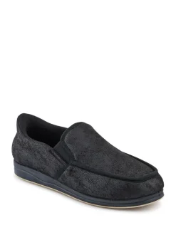Zwart - Pavers Extra Wide Memory Foam Slippers