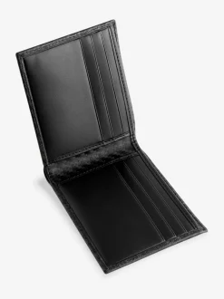 Zwart - Portemonnee met print