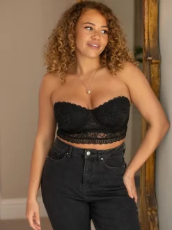 Zwart - Pour Moi Rebel Bra