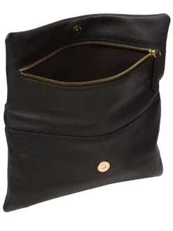 Zwart - Pure Luxuries London - Amelia - Leren nappatas