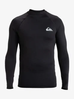 Zwart - Quiksilver surfhemdje met lange mouwen