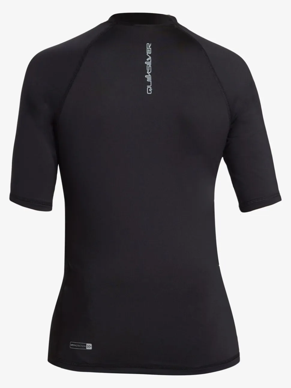 Zwart - Quiksilver Youth UPF50 uv-werend hemdje met korte mouwen