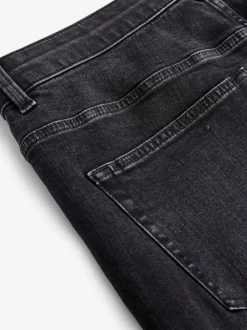 Zwart - Rechte, klassieke jeans met stretch