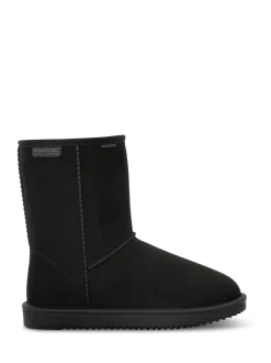 Zwart - Regatta Risley Behaaglijke halflange waterdichte Boots met voering van imitatiebont