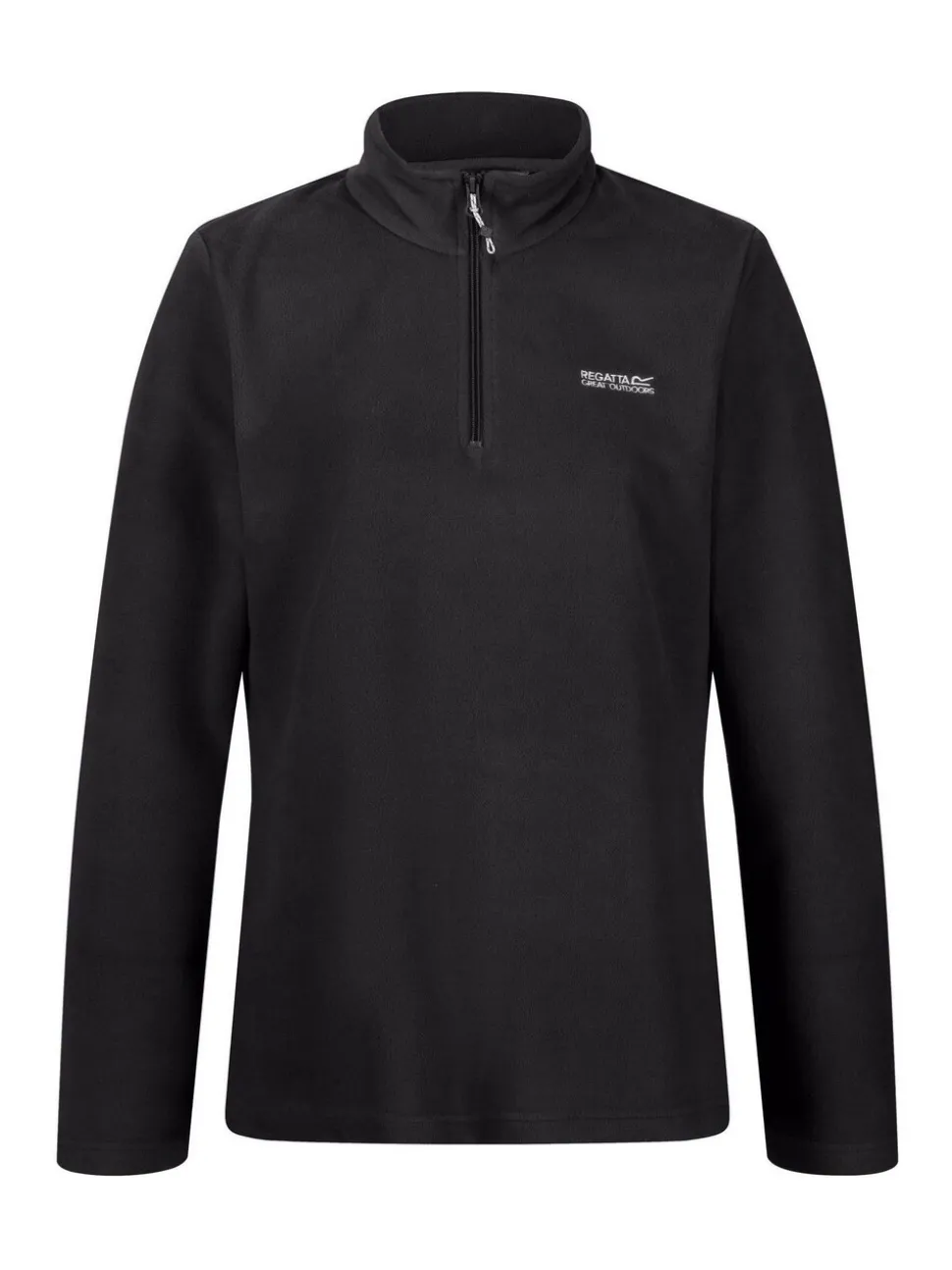 Zwart - Regatta Sweethart fleece met rits bij de hals