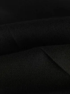 Zwart - Regular Fit Signature Marzotto Wool Tuxedo Trousers With Side Tape Detail