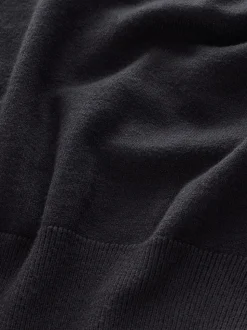 Zwart - Regular Fit Soft Touch V-Neck Jumpers 2 Pack
