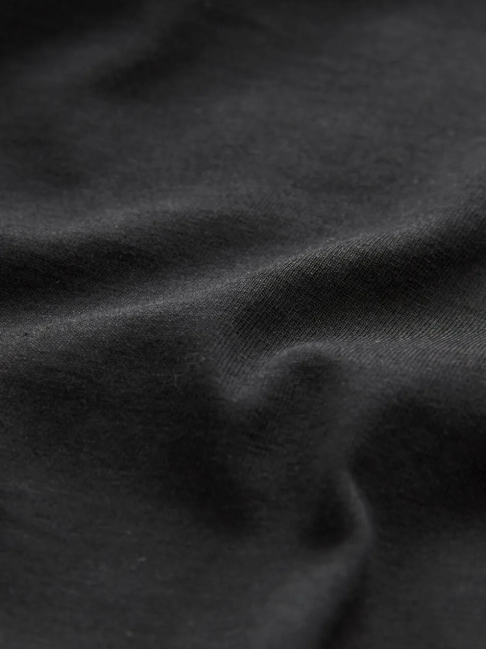 Zwart - Relaxed fit - Essentieel katoenen T-shirt met ronde hals