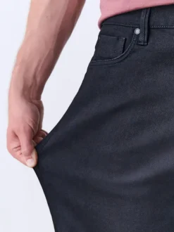 Zwart - Relaxed fit - Motionflex jeans