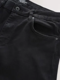 Zwart - Relaxed fit - Motionflex jeans