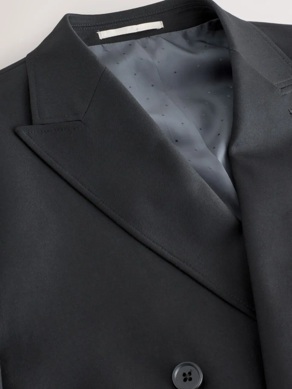 Zwart - Relaxed Fit Double breasted Pak Jack
