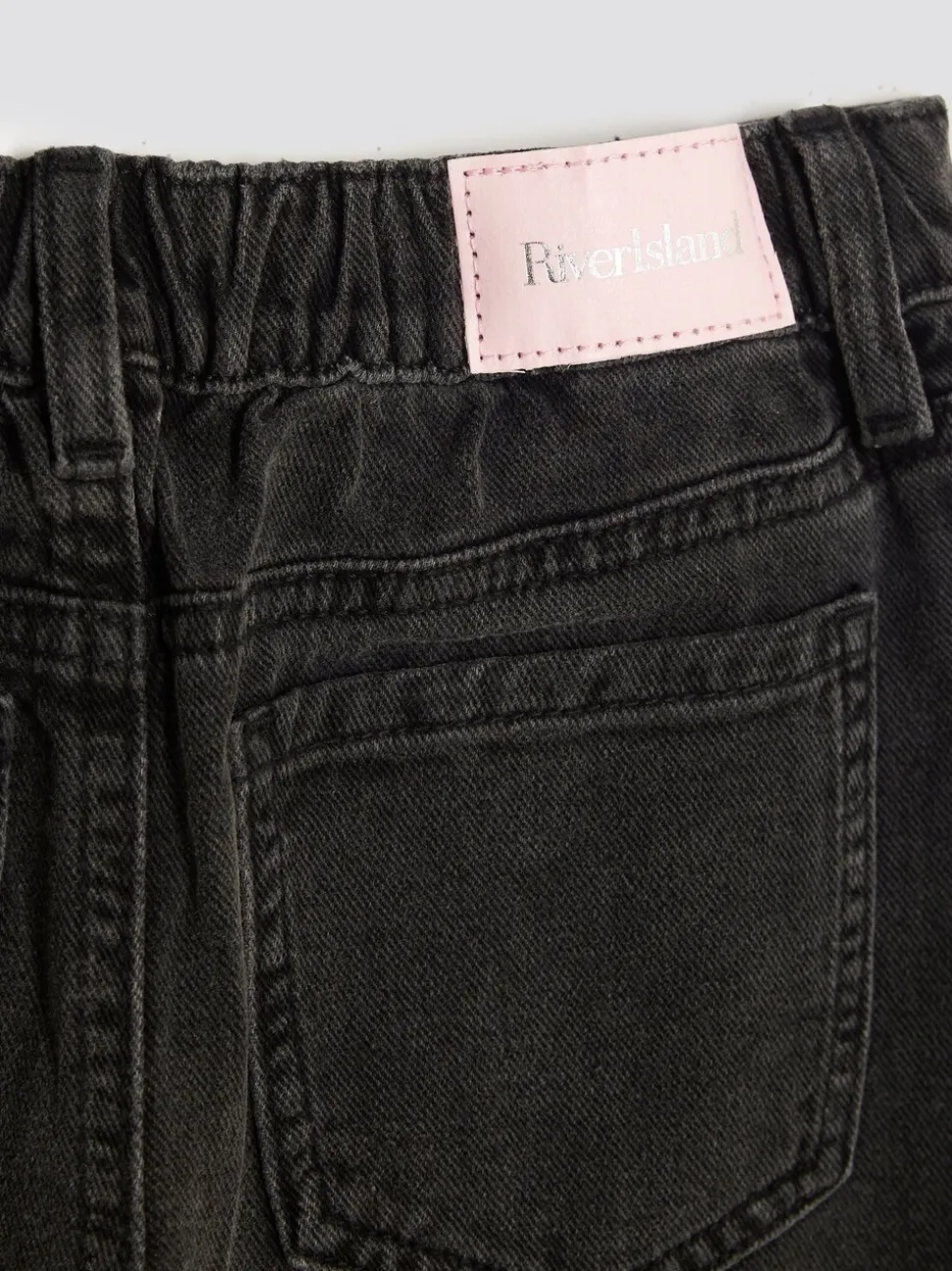 Zwart - River Island Wide Leg Jeans