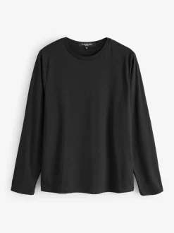 Zwart - Ronde hals - Loungeable Jersey Microfleece Long Top And Check Trousers Pyjama Set