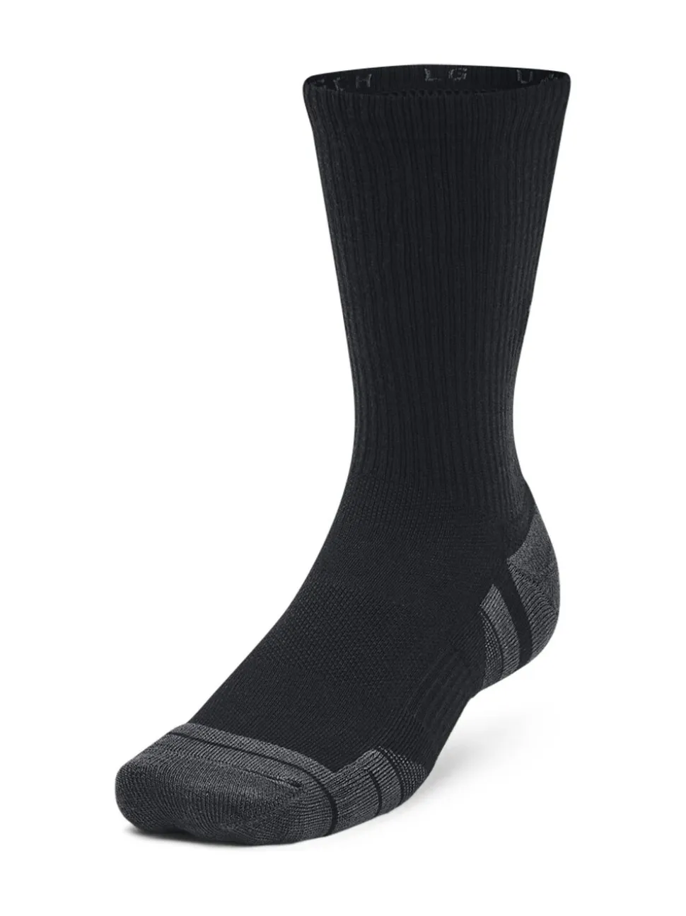 Zwart - Ronde hals - Under Armour - Performance Tech set van 3 paar sokken