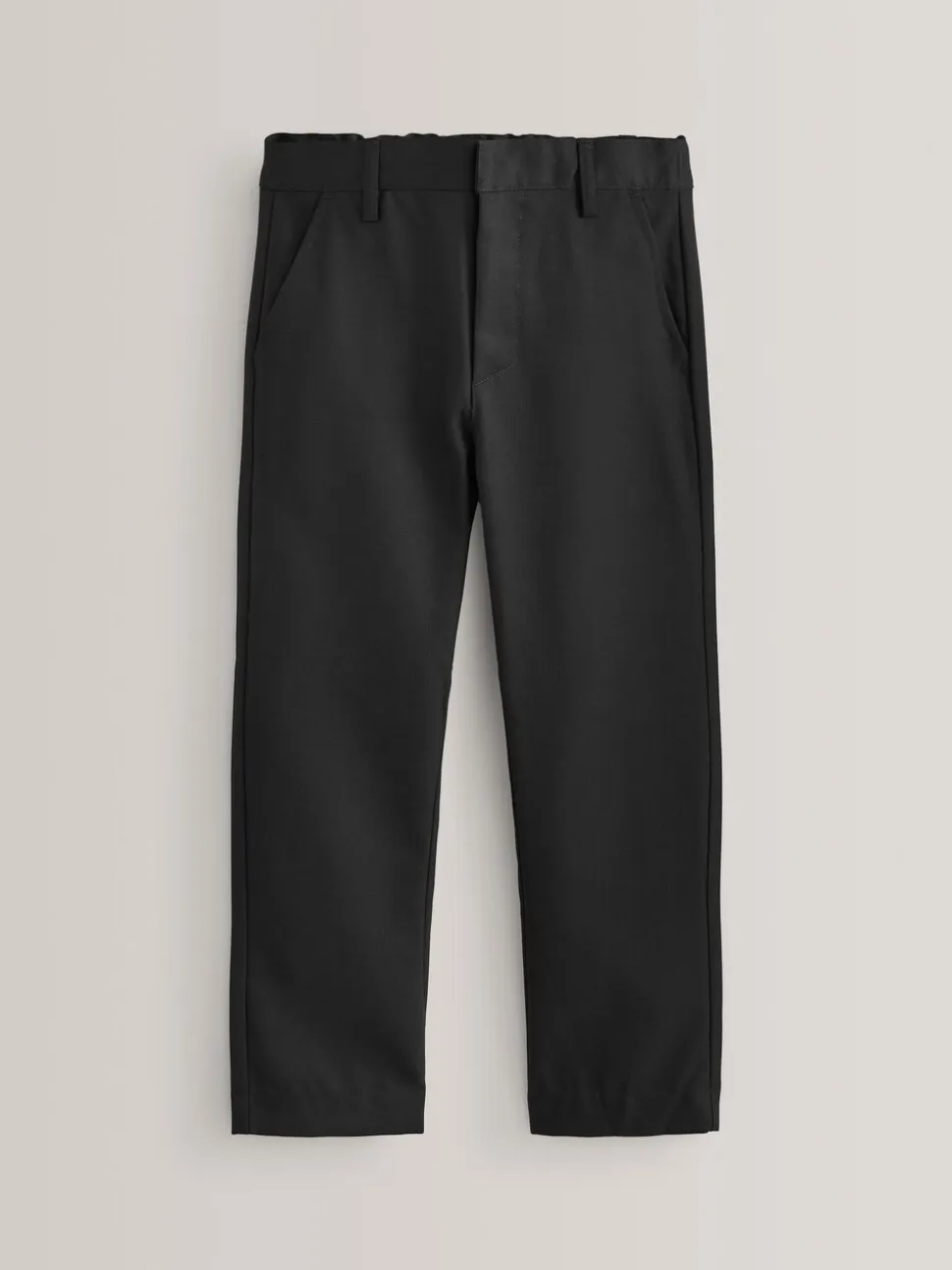 Zwart - Schoolbroek met rechte pijpen (3-17jaar)