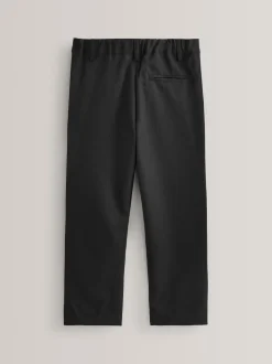 Zwart - Schoolbroek met rechte pijpen (3-17jaar)