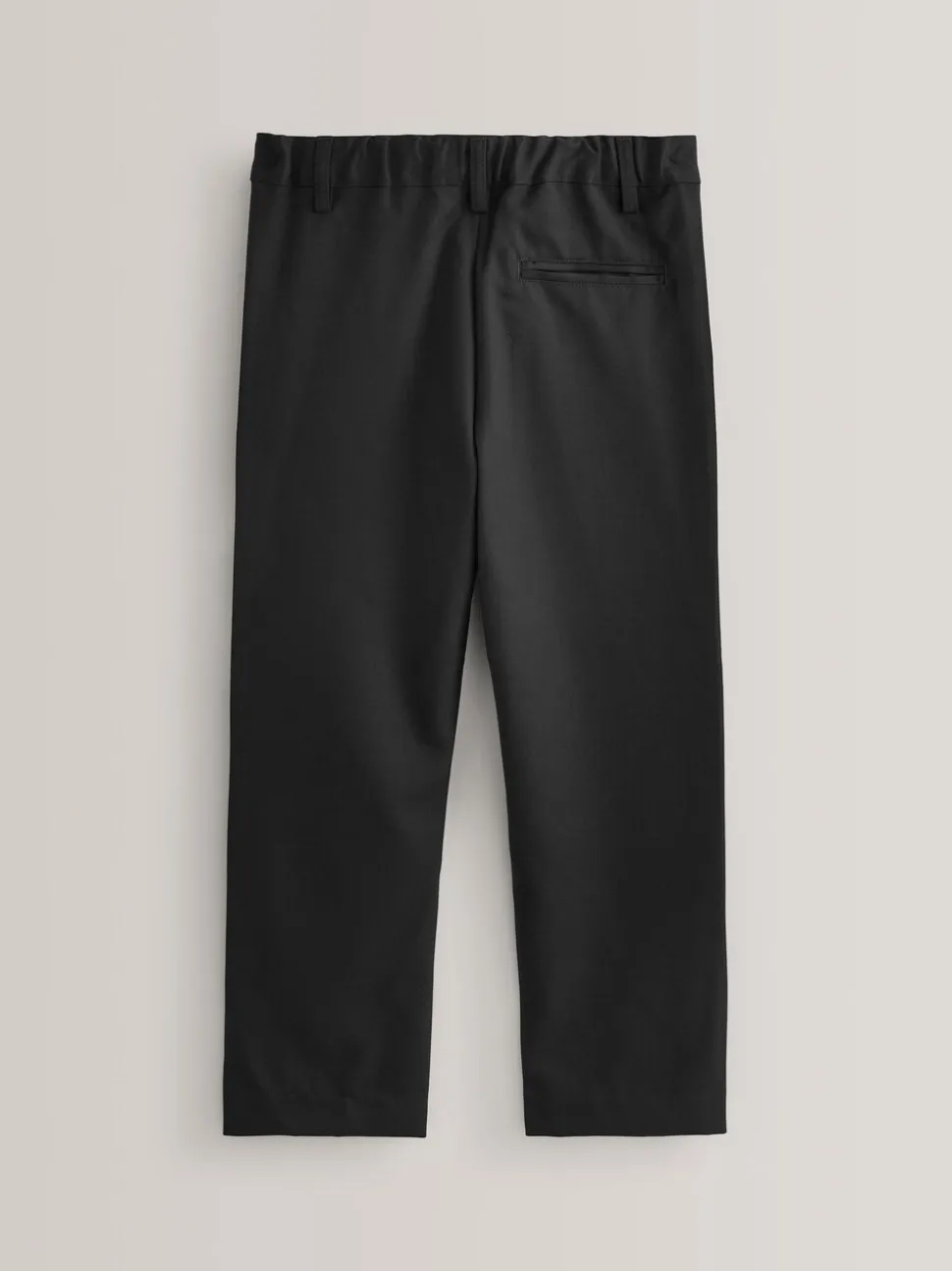 Zwart - Schoolbroek met rechte pijpen (3-17jaar)