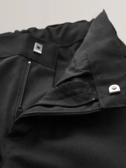 Zwart - Schoolbroek met rechte pijpen (3-17jaar)