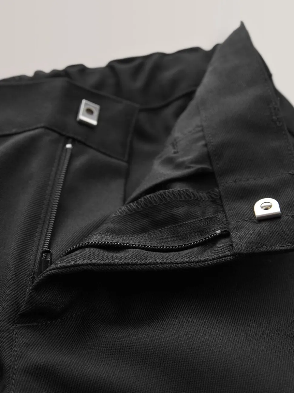 Zwart - Schoolbroek met rechte pijpen (3-17jaar)