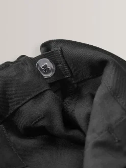 Zwart - Schoolbroek met rechte pijpen (3-17jaar)