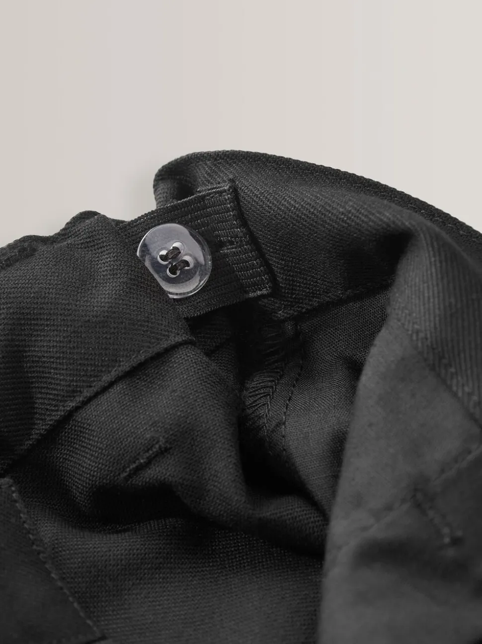 Zwart - Schoolbroek met rechte pijpen (3-17jaar)