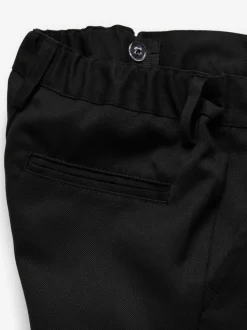 Zwart - Schoolbroek met rechte pijpen (3-17jaar)