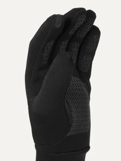 Zwart - SEALSKINZ waterafstotende Nano handschoenen van fleece