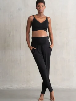 Zwart - Seraphine Maternity & Nursing Loungewear Pyjamas 2 Piece Set