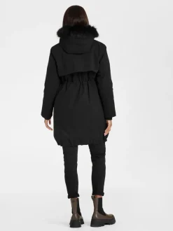 Zwart - Seraphine Premium Sub-Zero donsgevulde 3-in-1 zwangerschaps- en draagparka