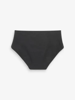 Zwart - Set van 2 dikke tienerbroeken (7-16 jr)