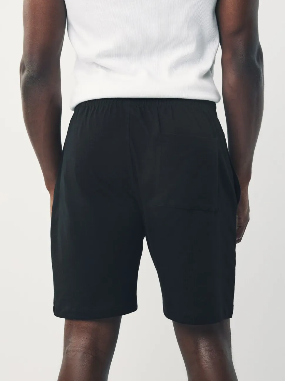 Zwart - Set van 3 jersey pyjamashorts