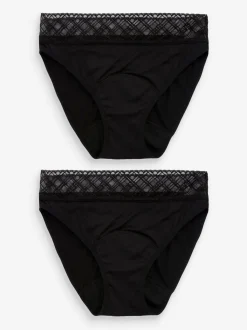 Zwart - Set van 2 medium Flow Period slips