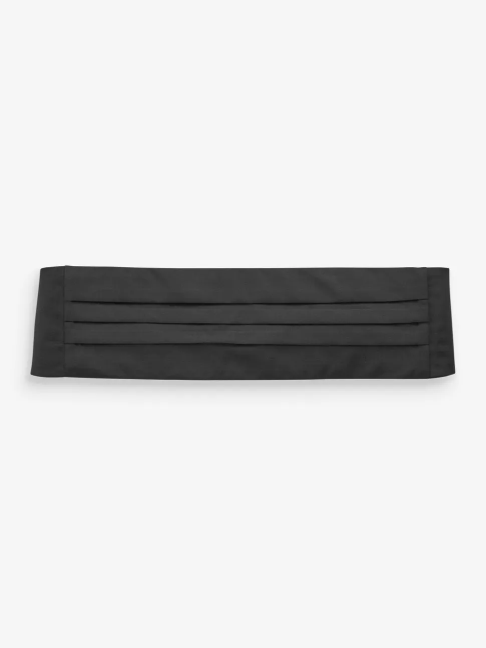 Zwart - Set van cummerbund en vlinderstrik