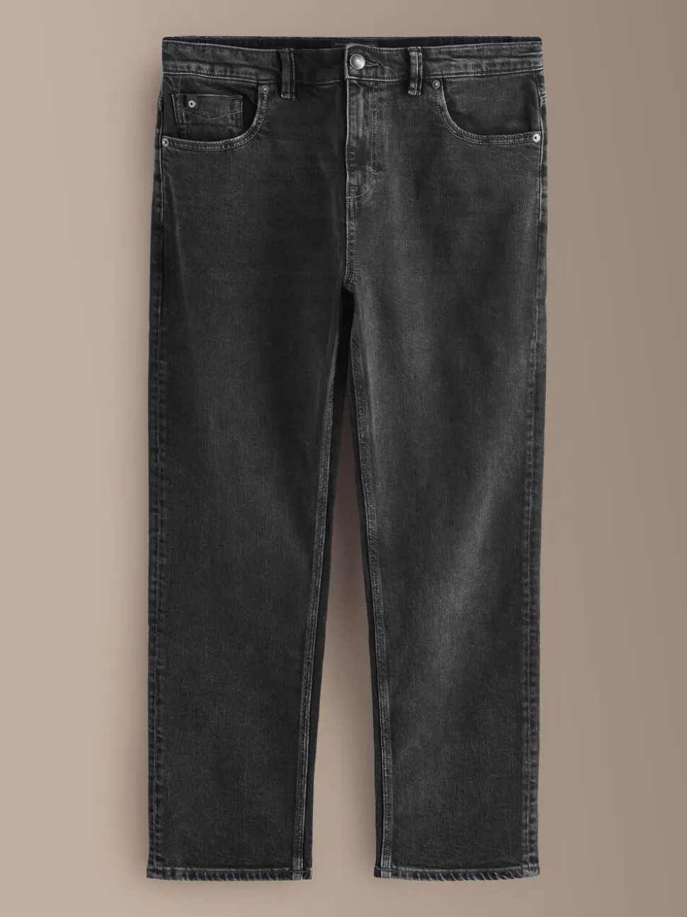 Zwart - Signature zacht aanvoelende jeans
